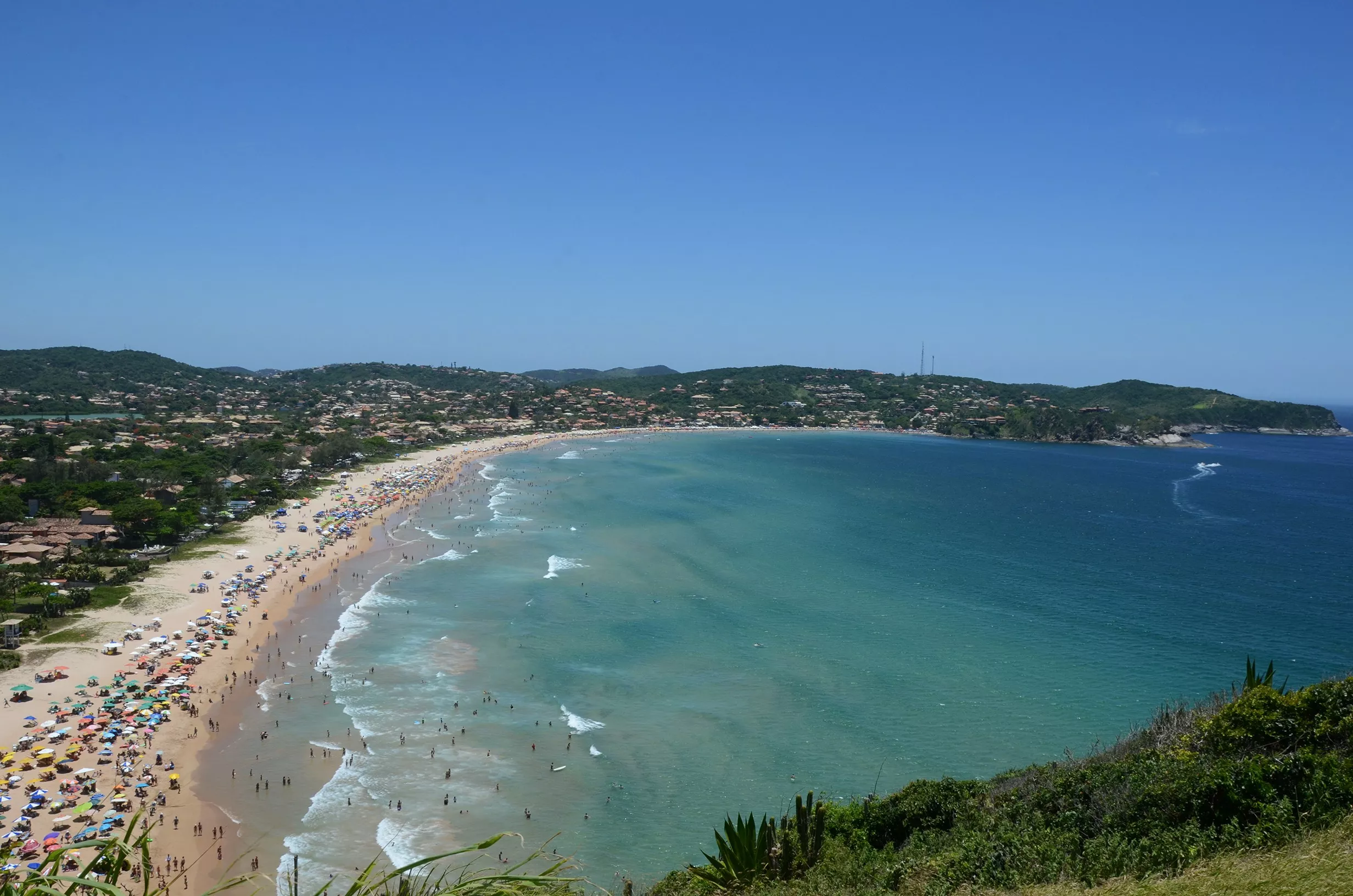 Vista panorâmica da Praia de Geribá